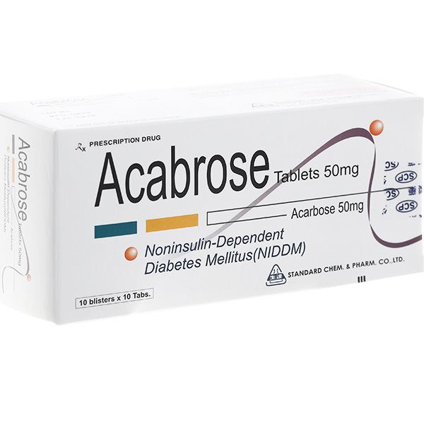 Thuốc Acabrose Tablets dành cho người bệnh tiểu đường loại II